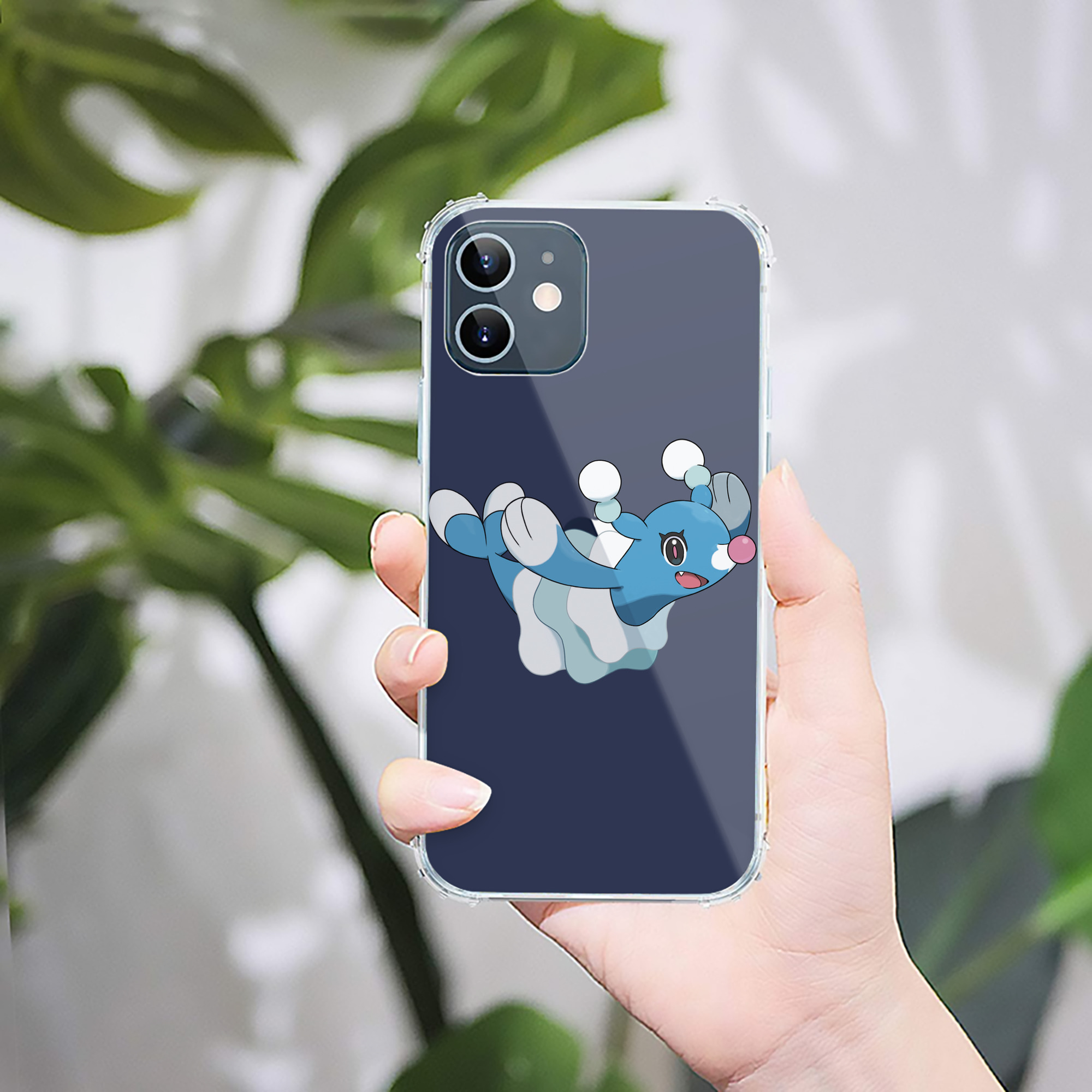 （画像用） ポケットモンスター Pokémon 【iPhone 12シリーズ対応】透明スマホケース（クリアソフトケース）